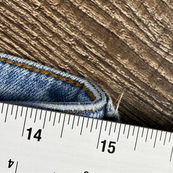 Kut From The Kloth Jeans Women 4 Distressed Light Wash Slim Straight Denim Faded - Picture 5 of 11